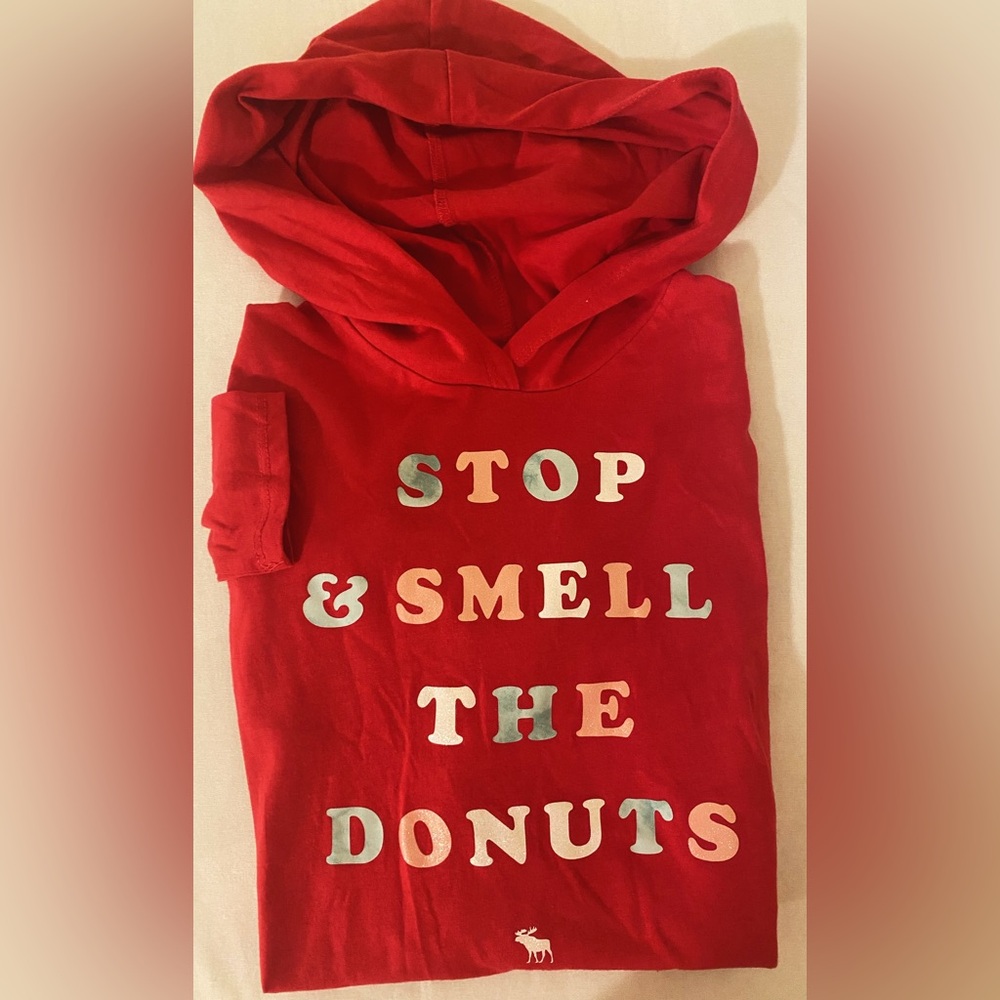 Abercrombie Kids Long Sleeve Hooded Top Size 11/12